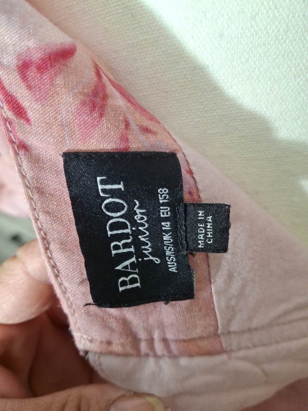 Bardot Blush-Pink Puff Sleeve Square Neck Mini Dress - Picture 9 of 11